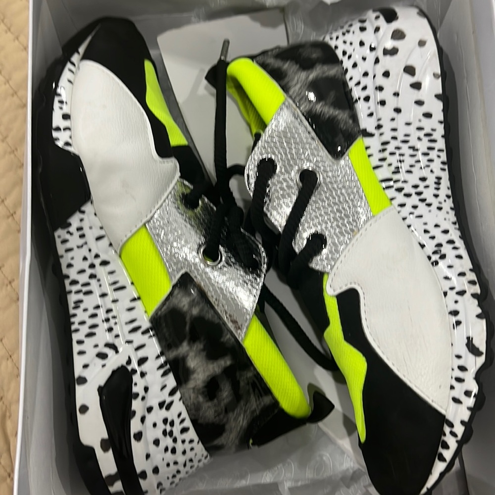 Steve Madden Cliff Neon Sneakers